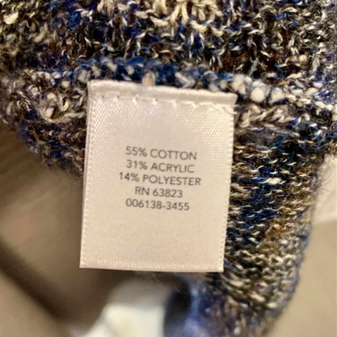 Christopher&Banks, One Size Blue with Earth Tones