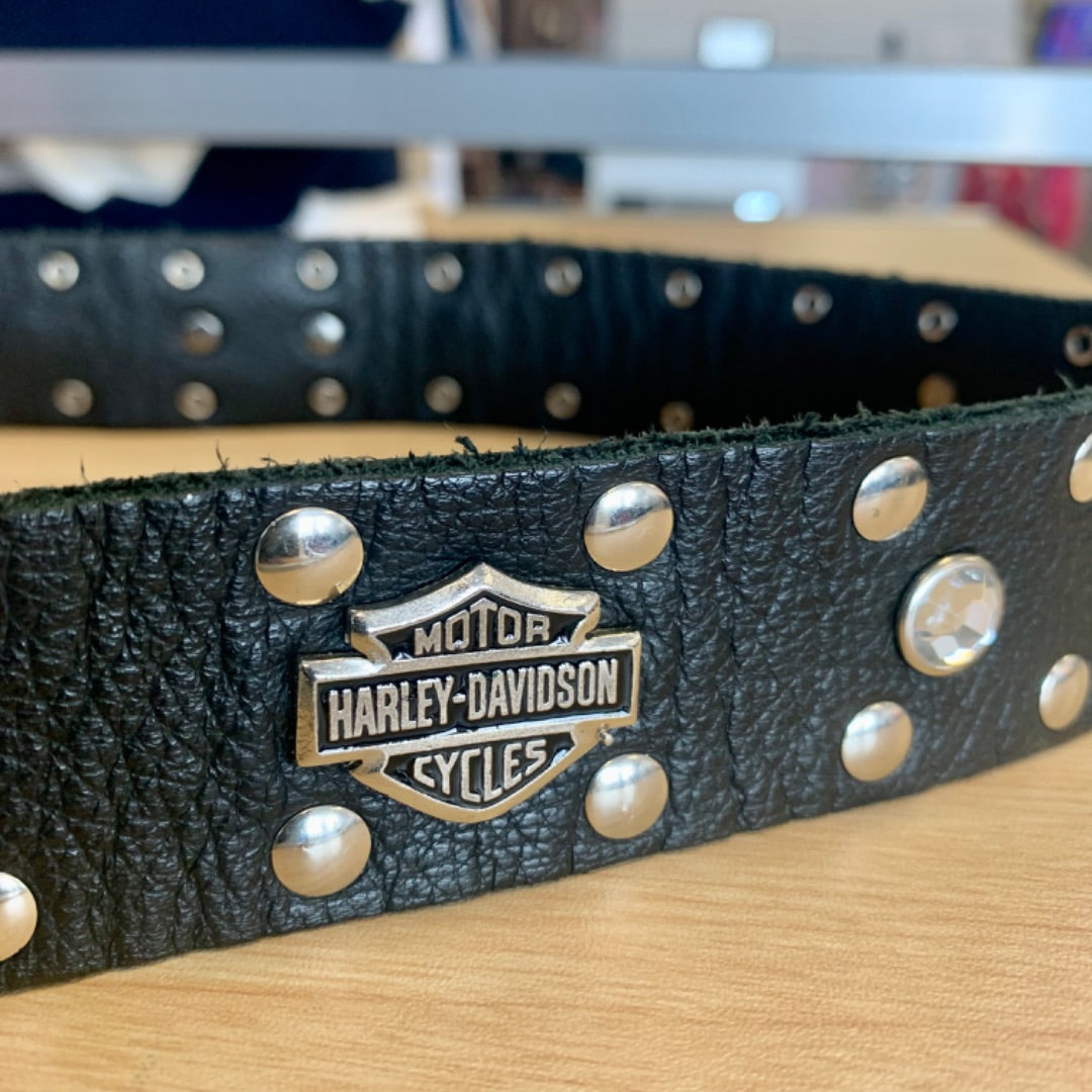 Harley Davidson, Belts, 36" last hole Black