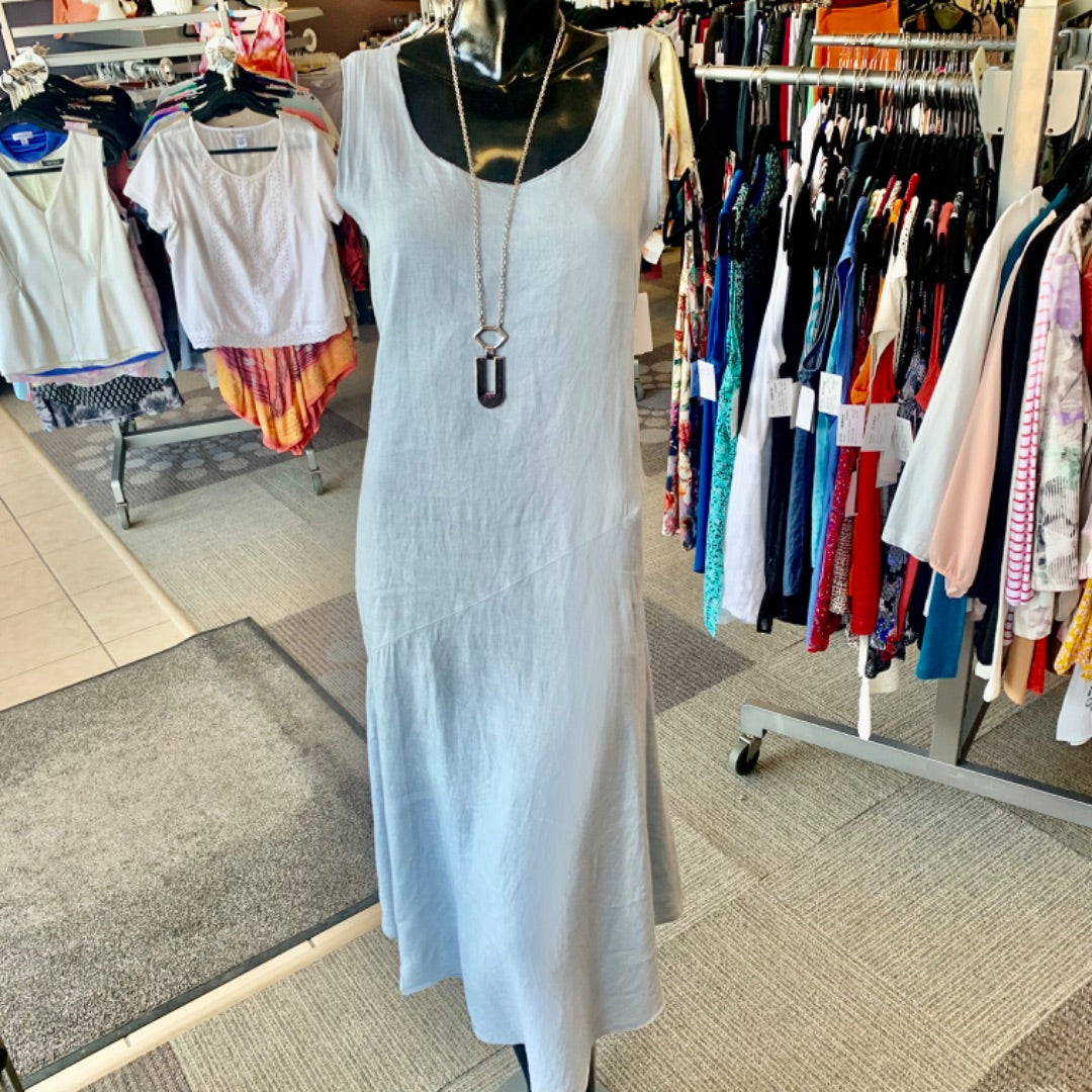 Eileen Fisher, Dresses, Medium Bluegrey