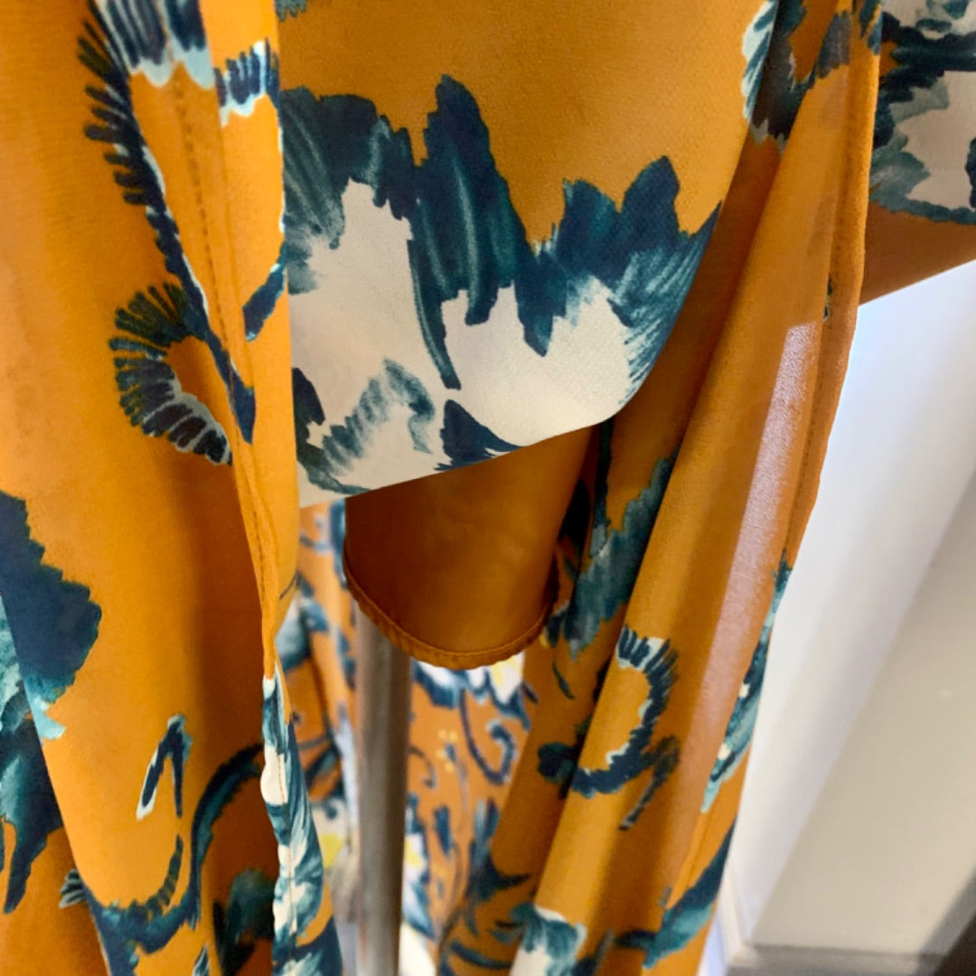 H&M, Dresses, Size 14 Coffee Teal
