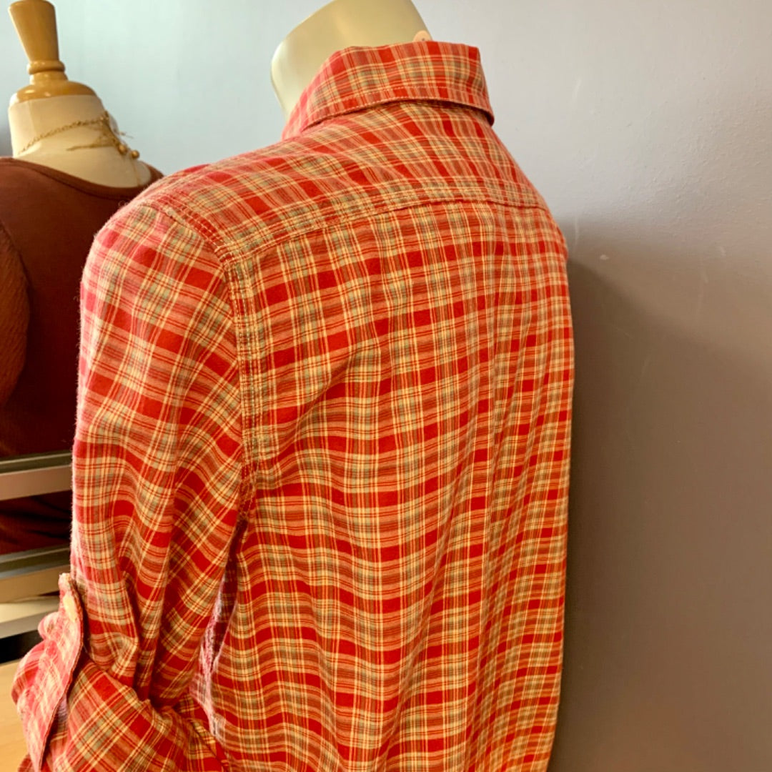 Lauren Jeans, Medium Red White