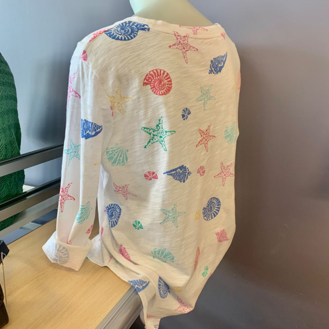 Escape by Habitat, Tops, Medium Multi on white