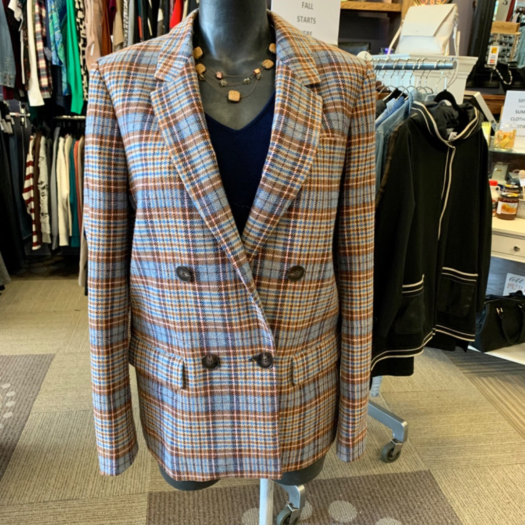 Hatley, Blazers, Medium Blue Brown
