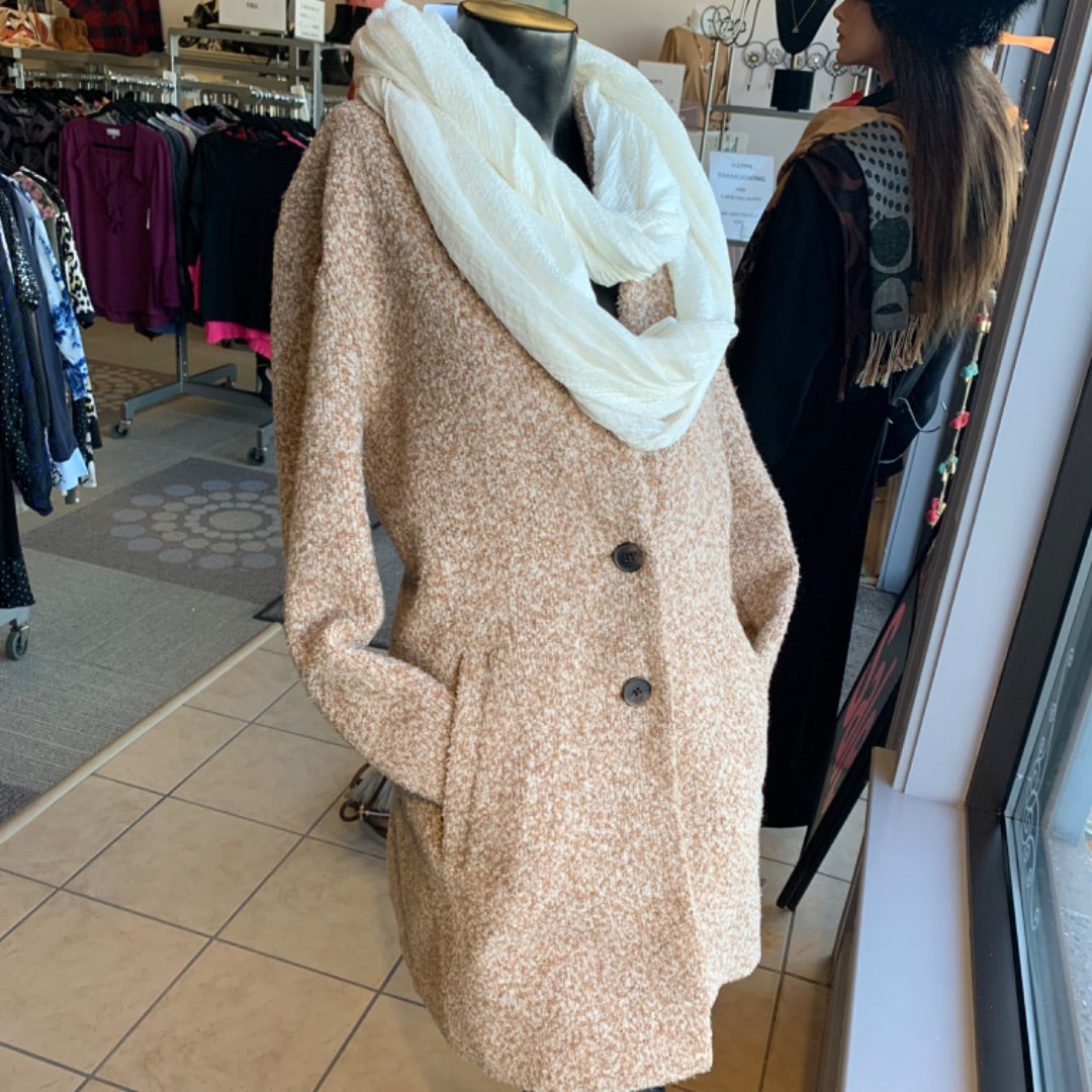 Old Navy Fall coat, Large, Beige