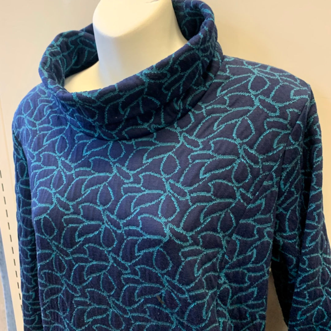 Creation, Sweaters, Small Navy Teal
