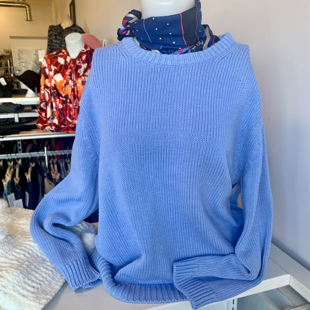 Joseph Ribkoff, Accessories, Square 45cm X 45cm Navy Blue White Red