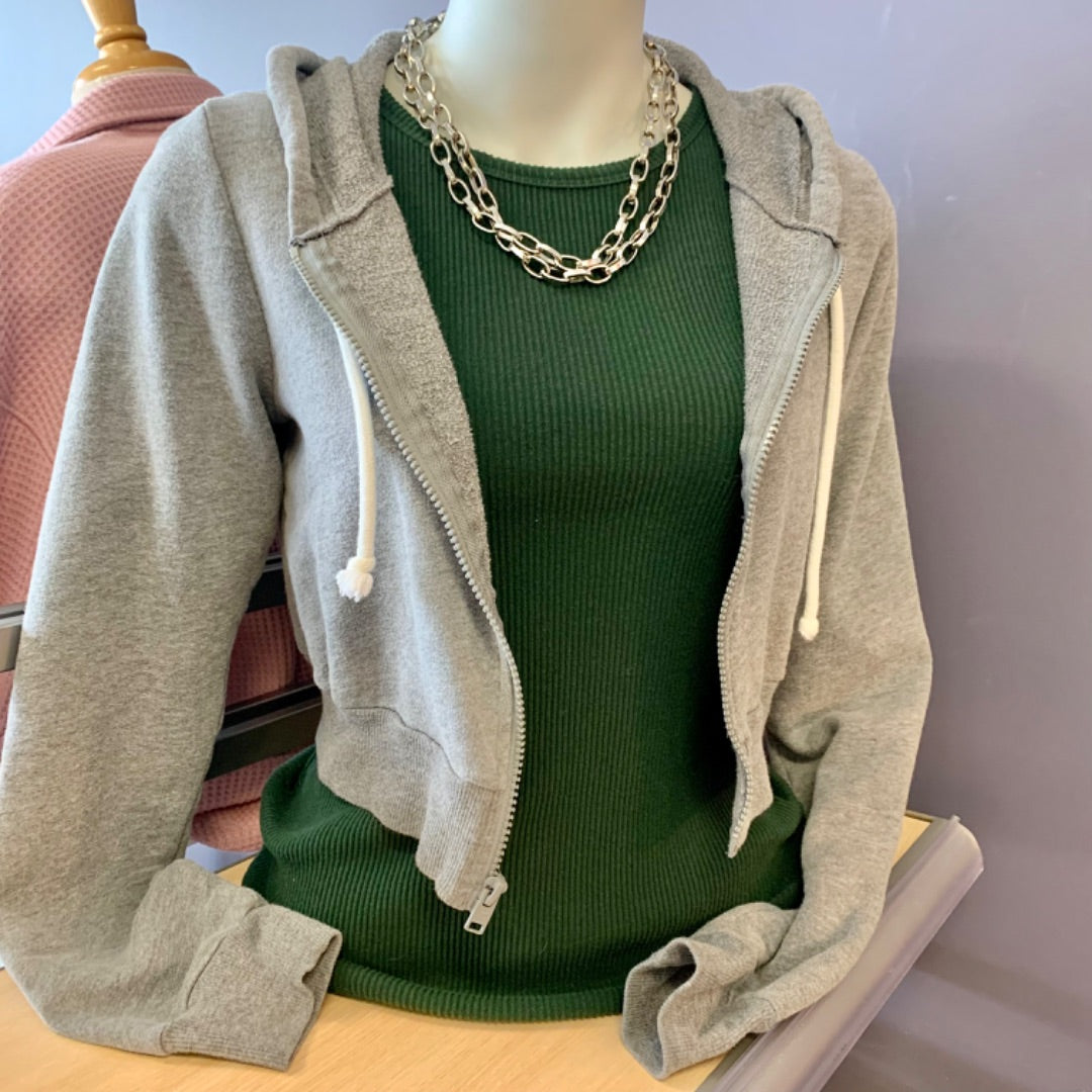 Hollister, Active Wear, Medium Grey