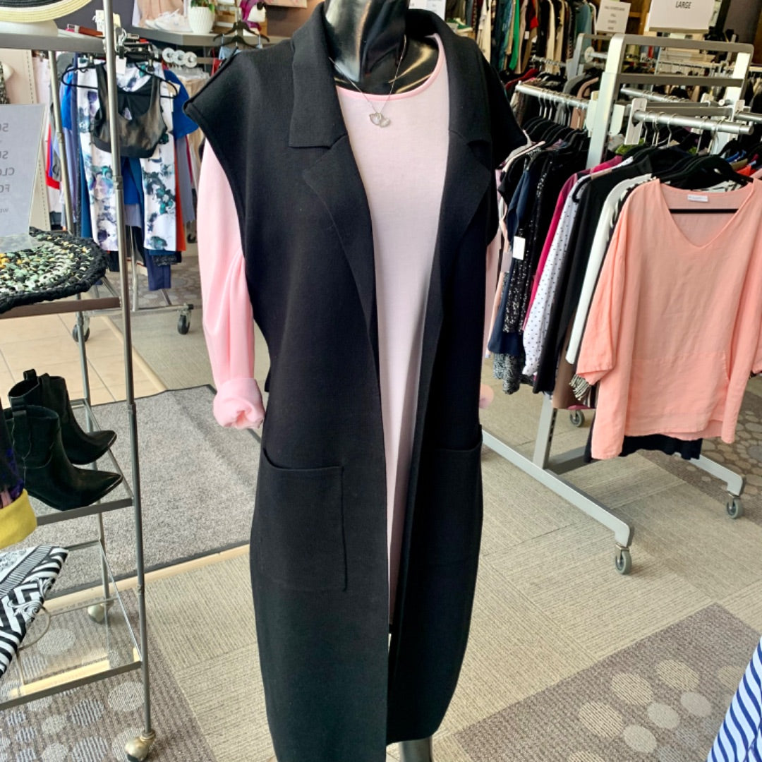 Siono, Cardigans, Large Black