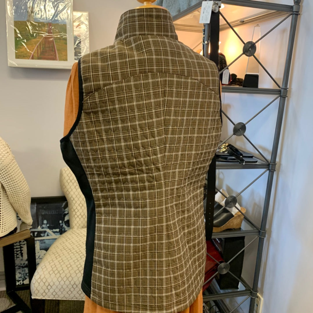 Kerrits, Vests, Large Brown Plaid