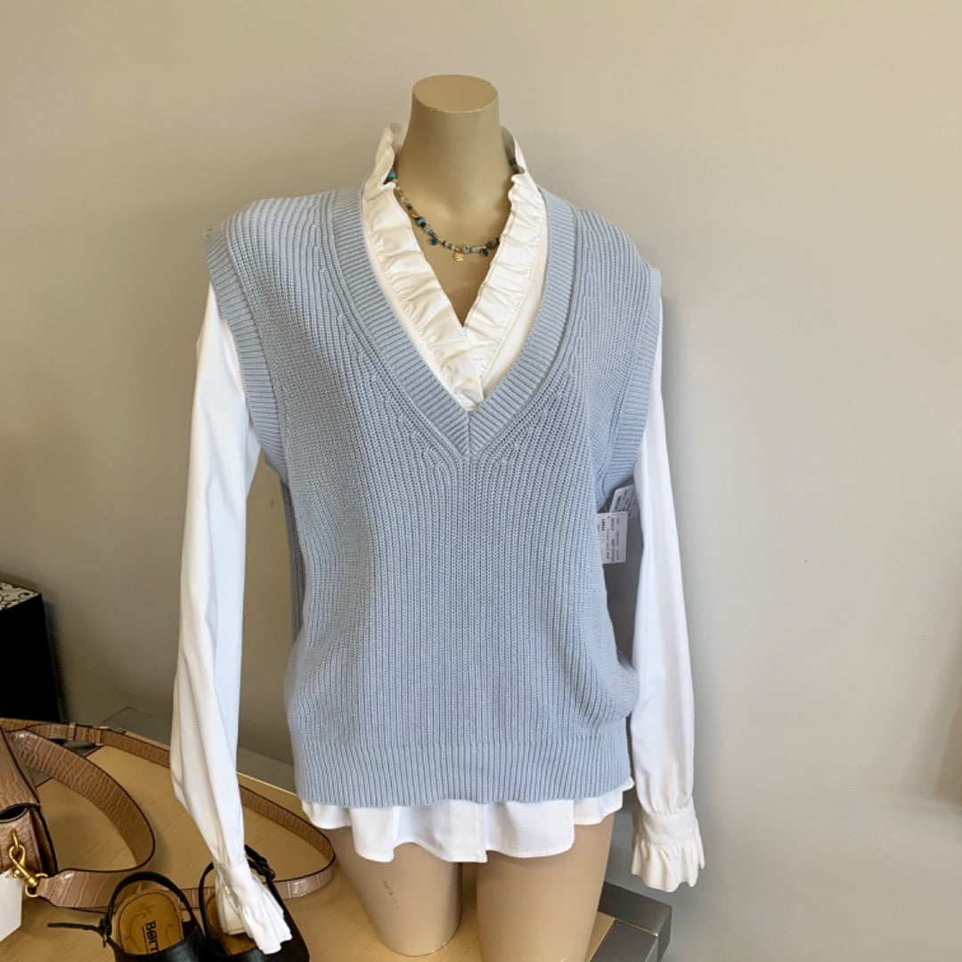 RW&Co, Sweaters, Large Pastel Blue