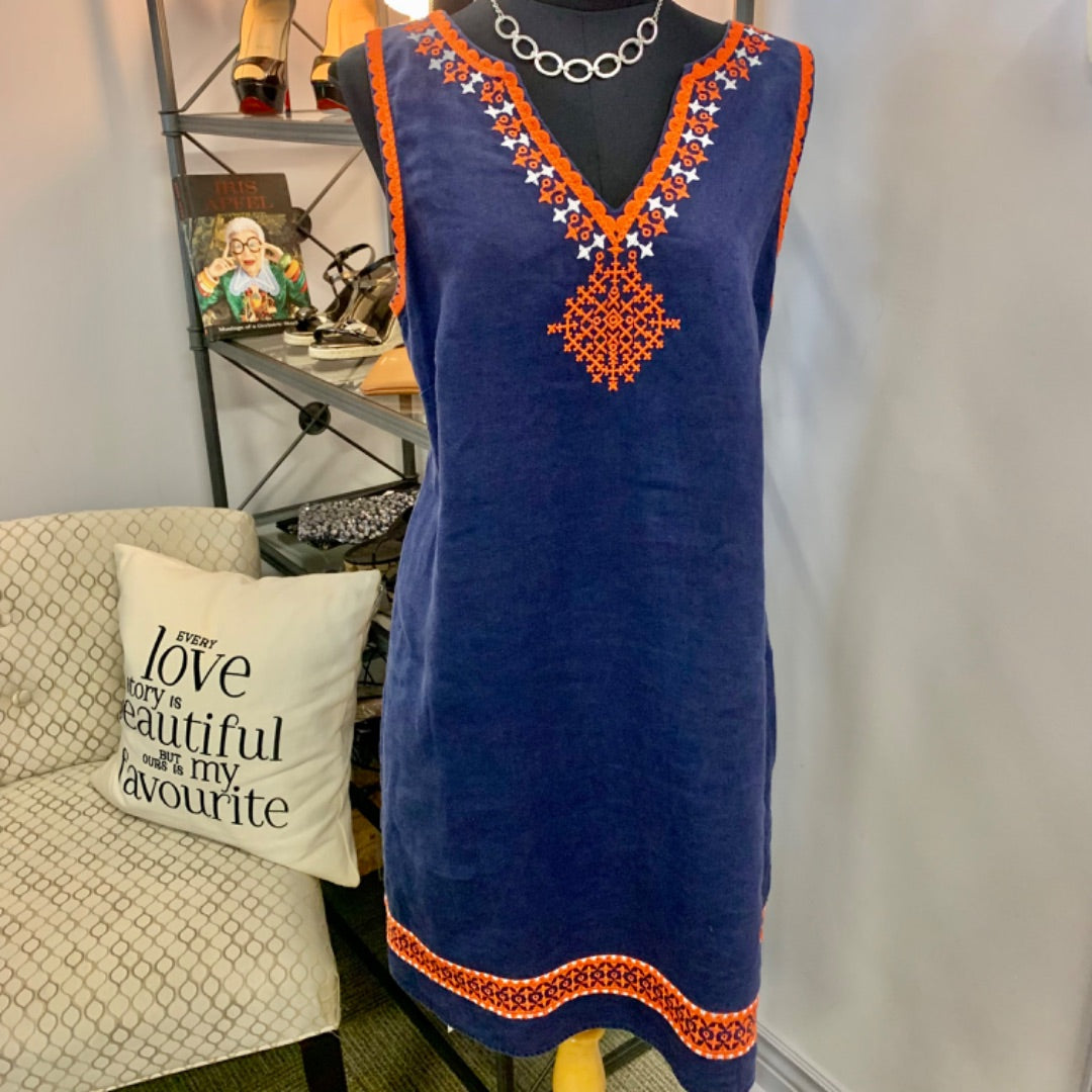Hatley, Dresses, Large Blue
