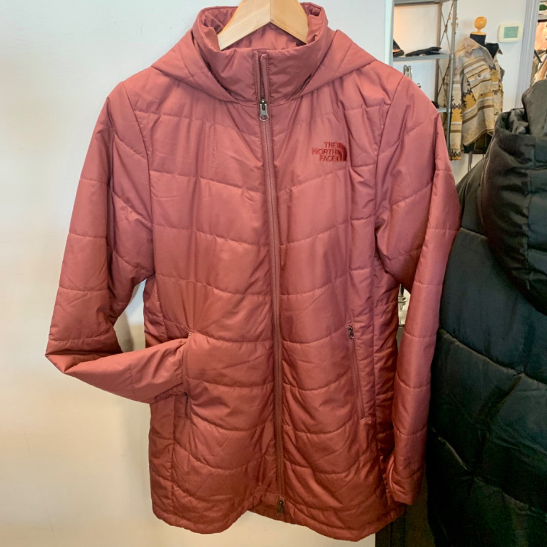 The North Face, Coats, Medium Dusted red