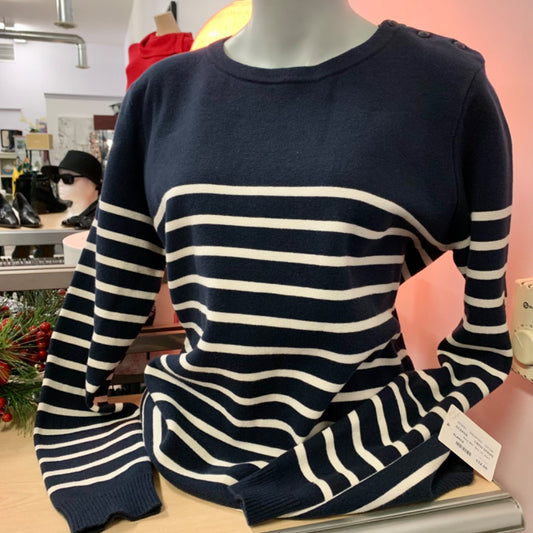 Oceana, Sweaters, XLarge Navy White
