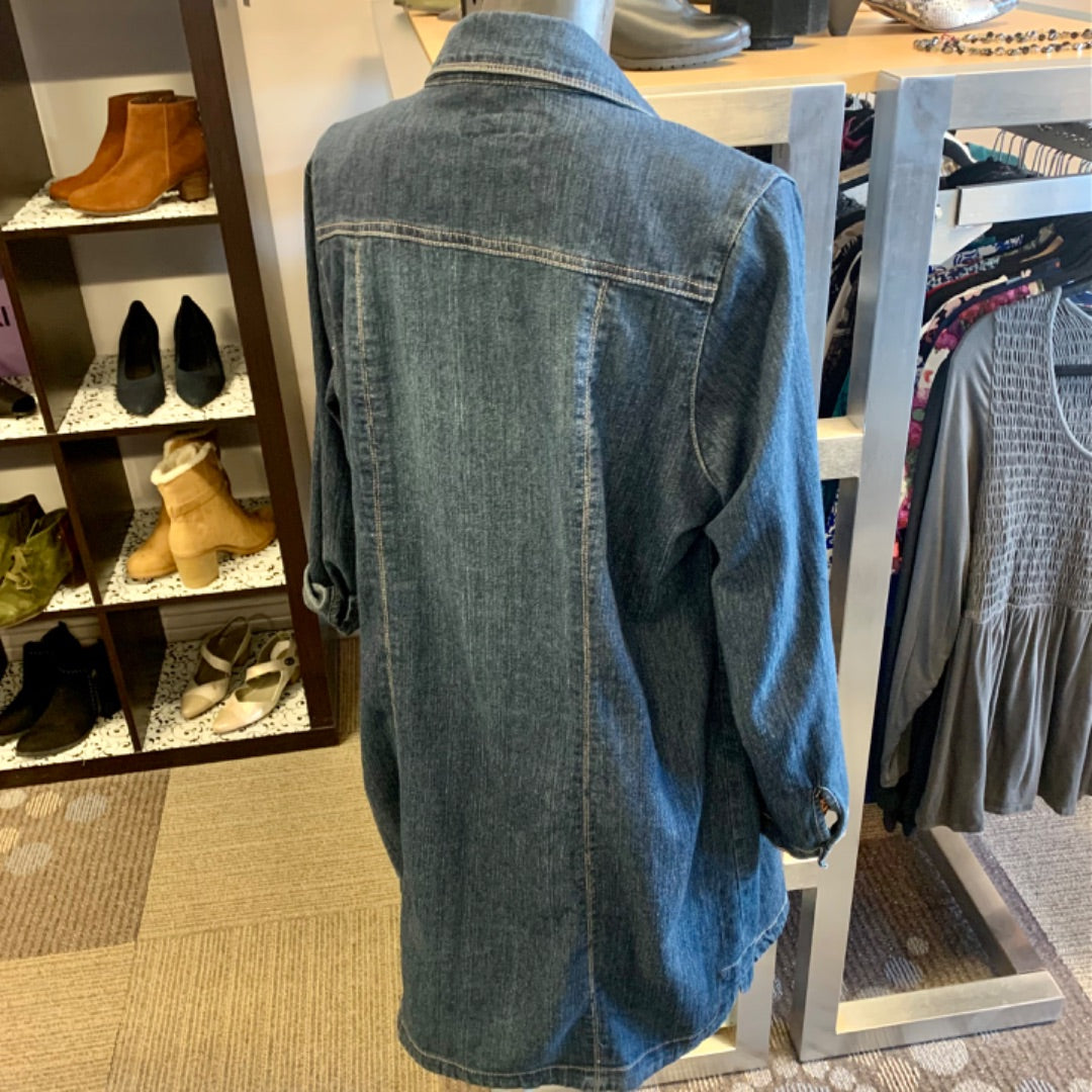 GG Jeans, Dresses, Large Blue