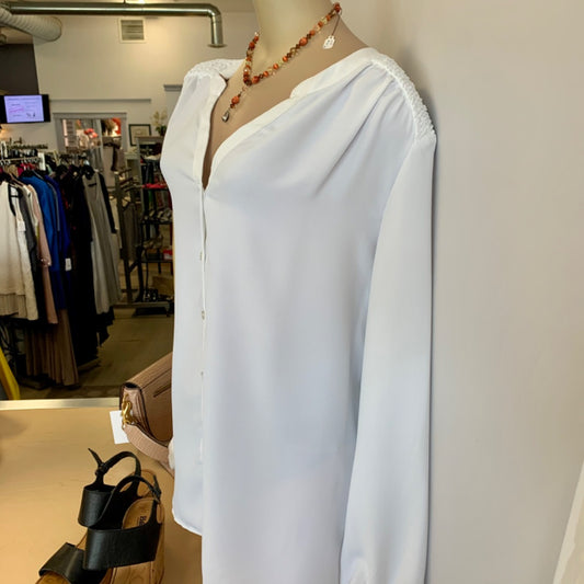 Cleo, Tops, XLarge White