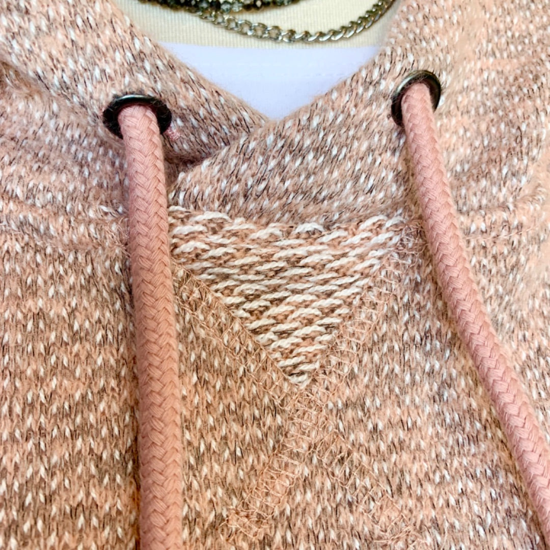 Zyia, Sweaters, Medium Pink Grey