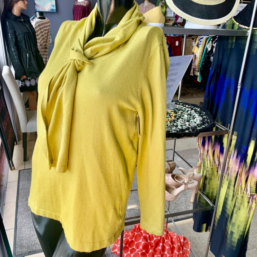 Andrea Jovine, Sweaters, Medium Chartreuse