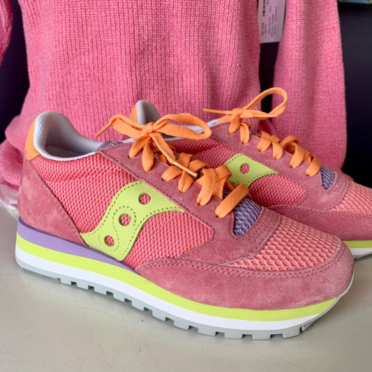 Saucony, Footwear, Size 7 Pink Multi