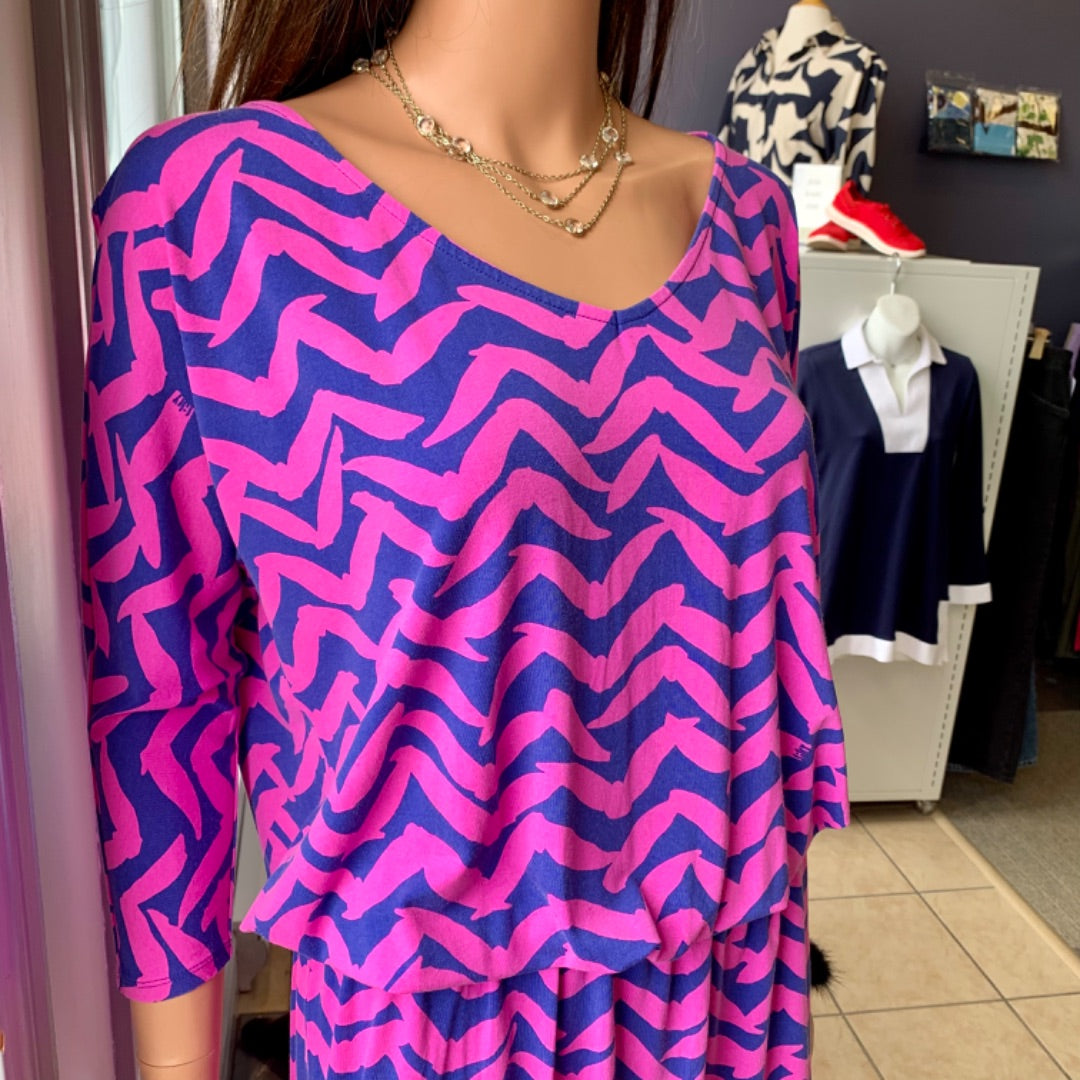 Lilly Pulitzer, Dresses, Medium Blue Hotpink