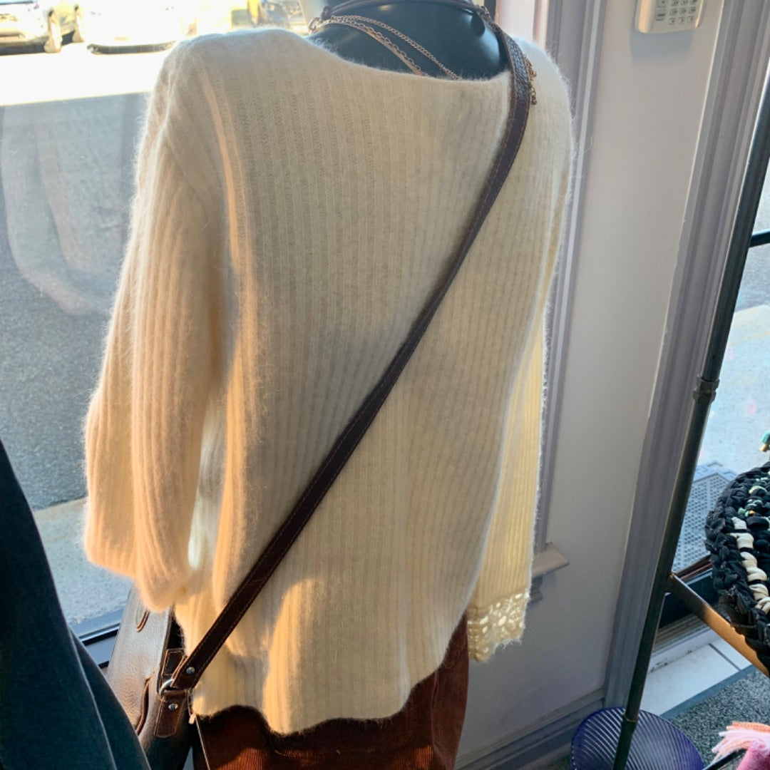 Carole Little, Sweaters, Large Ivory