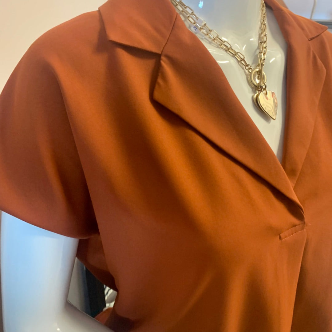 Cleo, Tops, Medium Golden Brown