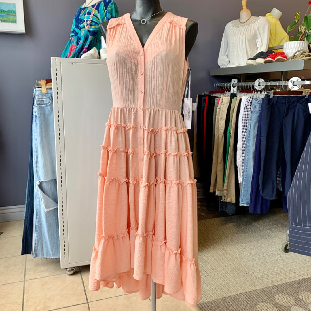 Calvin Klein, Dresses, Size 6 Peach