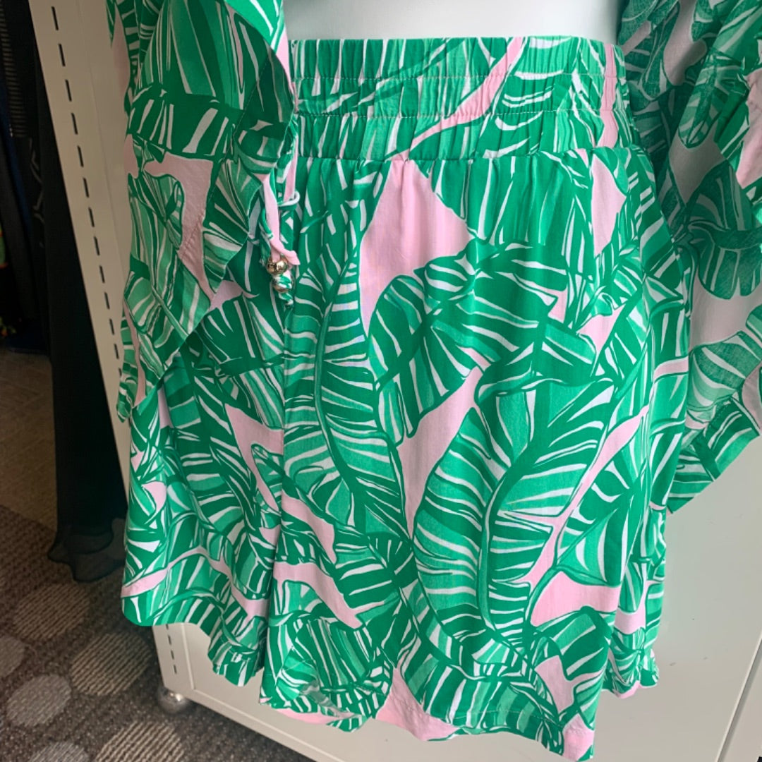 Lilly Pulitzer, Tops, XLarge Conch Shell Pink Green White
