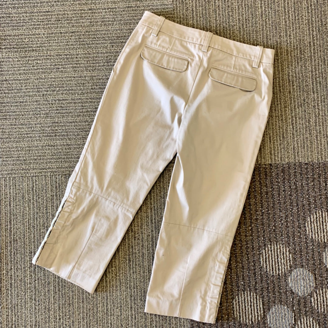 Louis Vuitton, Capris, Size 6 (EU38) Beige