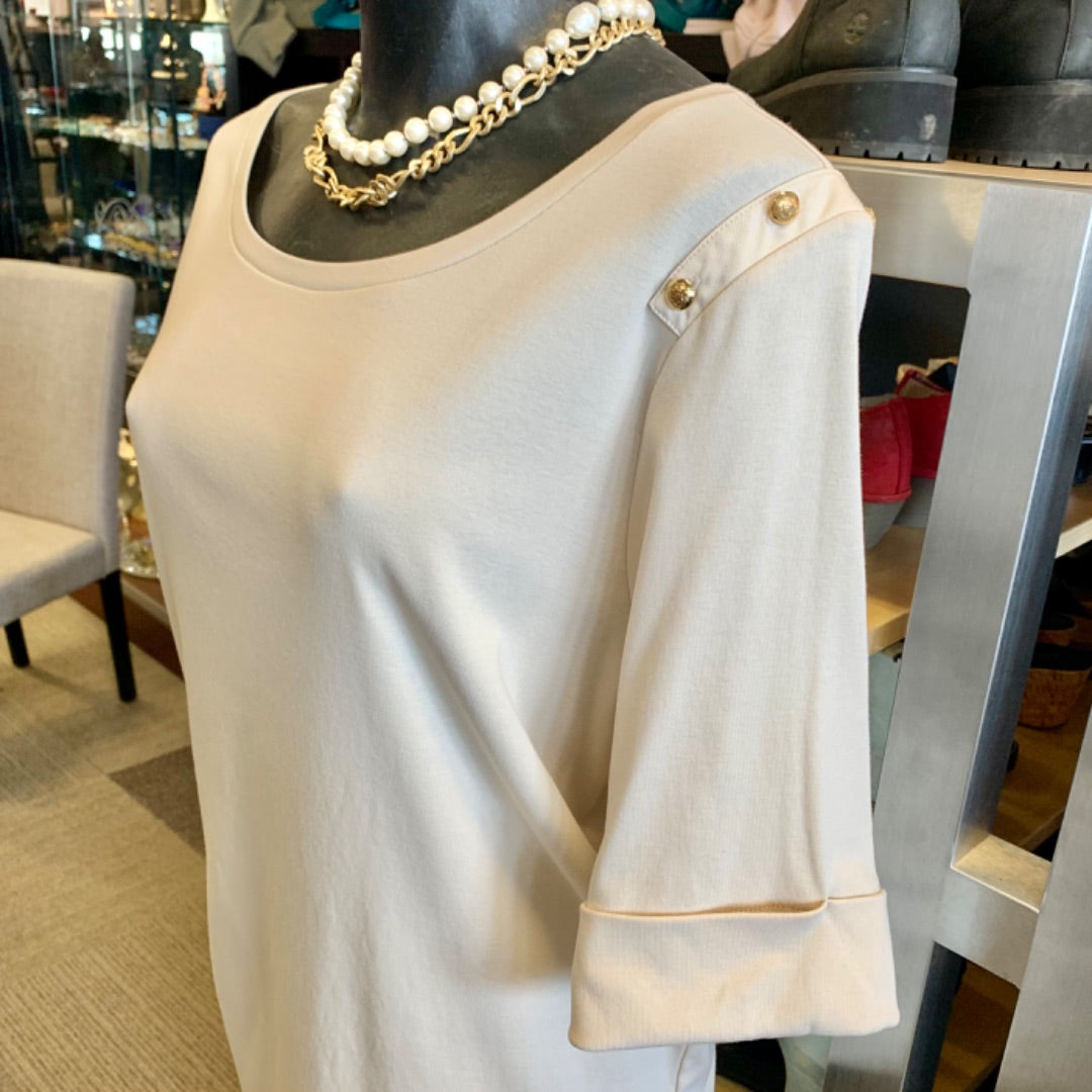 Ralph Lauren, Tops, Large Beige
