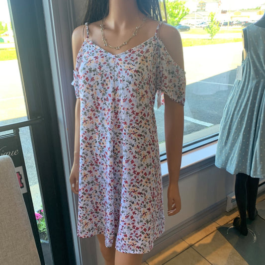 Abercrombie & Fitch, Dresses, Large Cream Multi