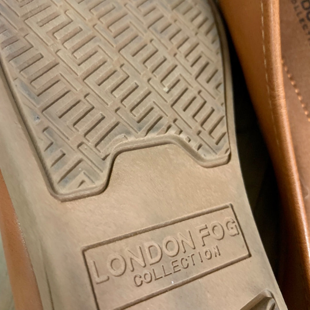 London Fog Flats, Size 8, Tan