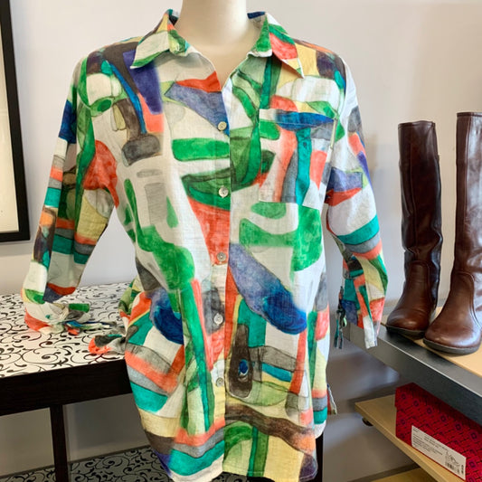Alison Sheri, Tops, Large Multi
