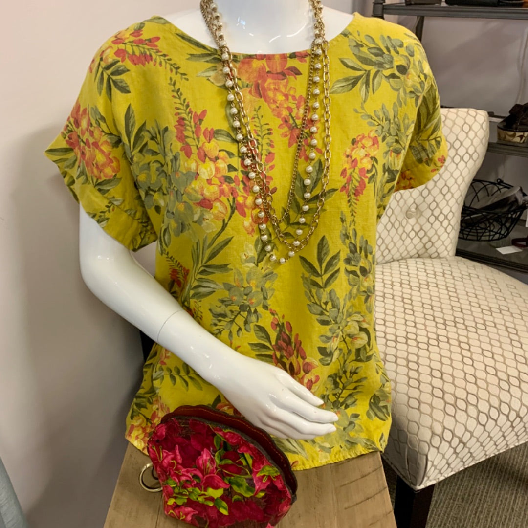Bella Umbra, Tops, Medium Ocher  Green Terra