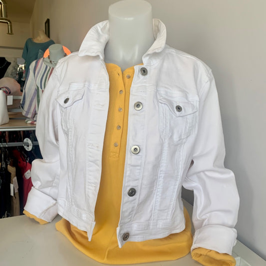 Charlie B, Jackets, Medium / L White