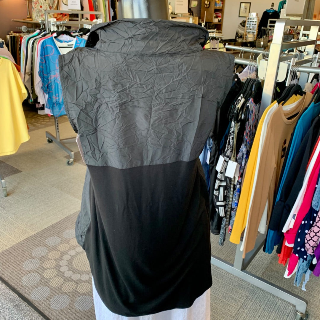 Kozan, Top Sleeveless, Small / Medium Black