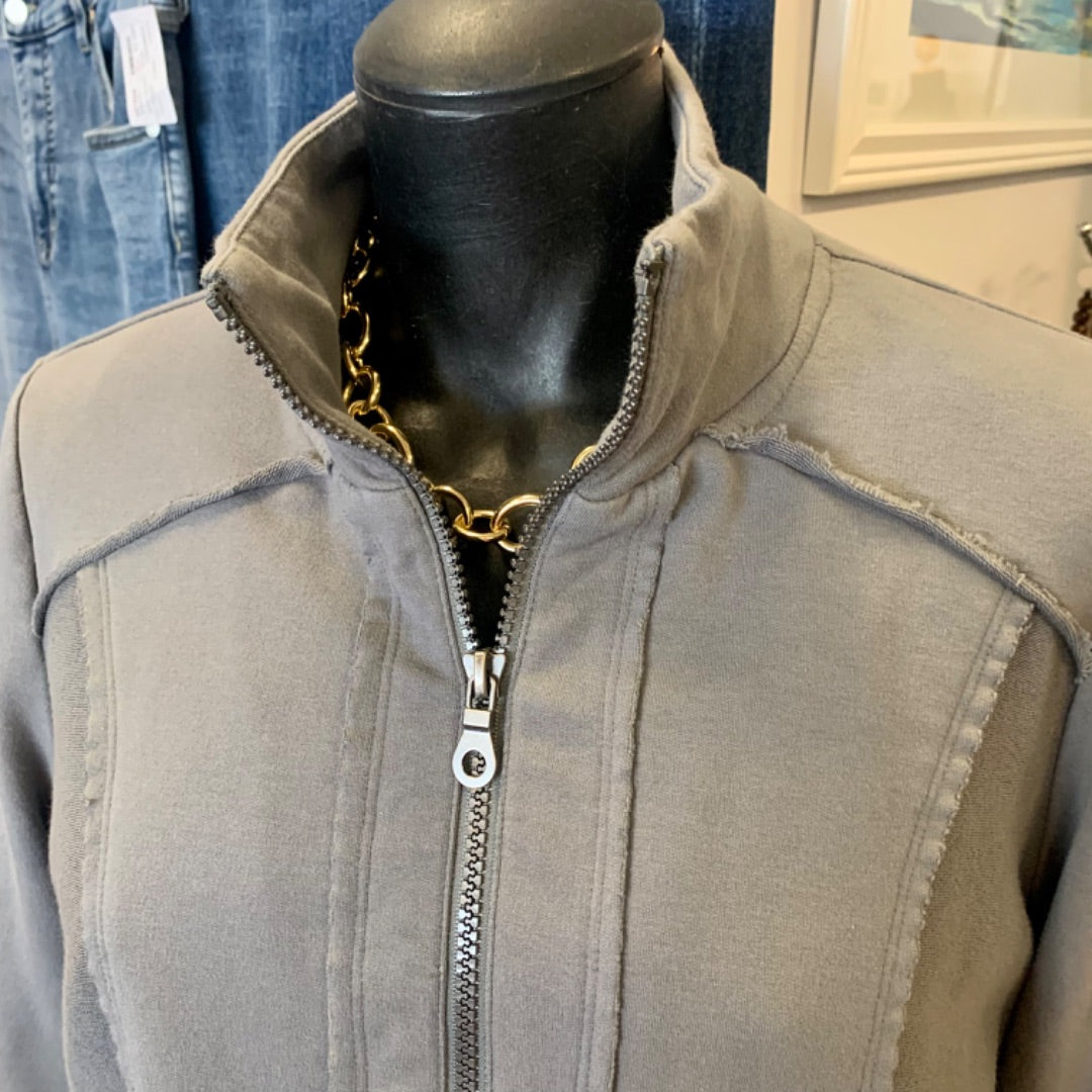 Neon Buddha, Jackets, Large Grey
