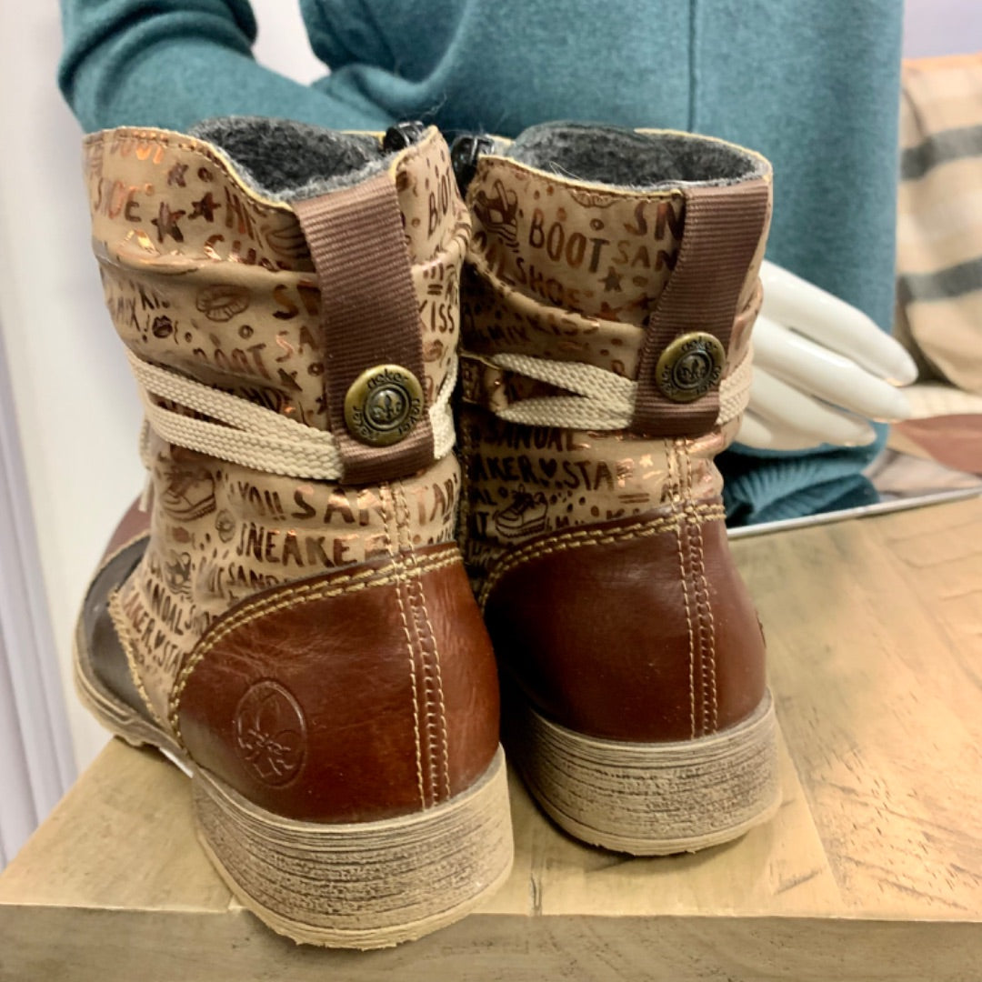 Rieker, Footwear, Size 7 (37) Brown Grey