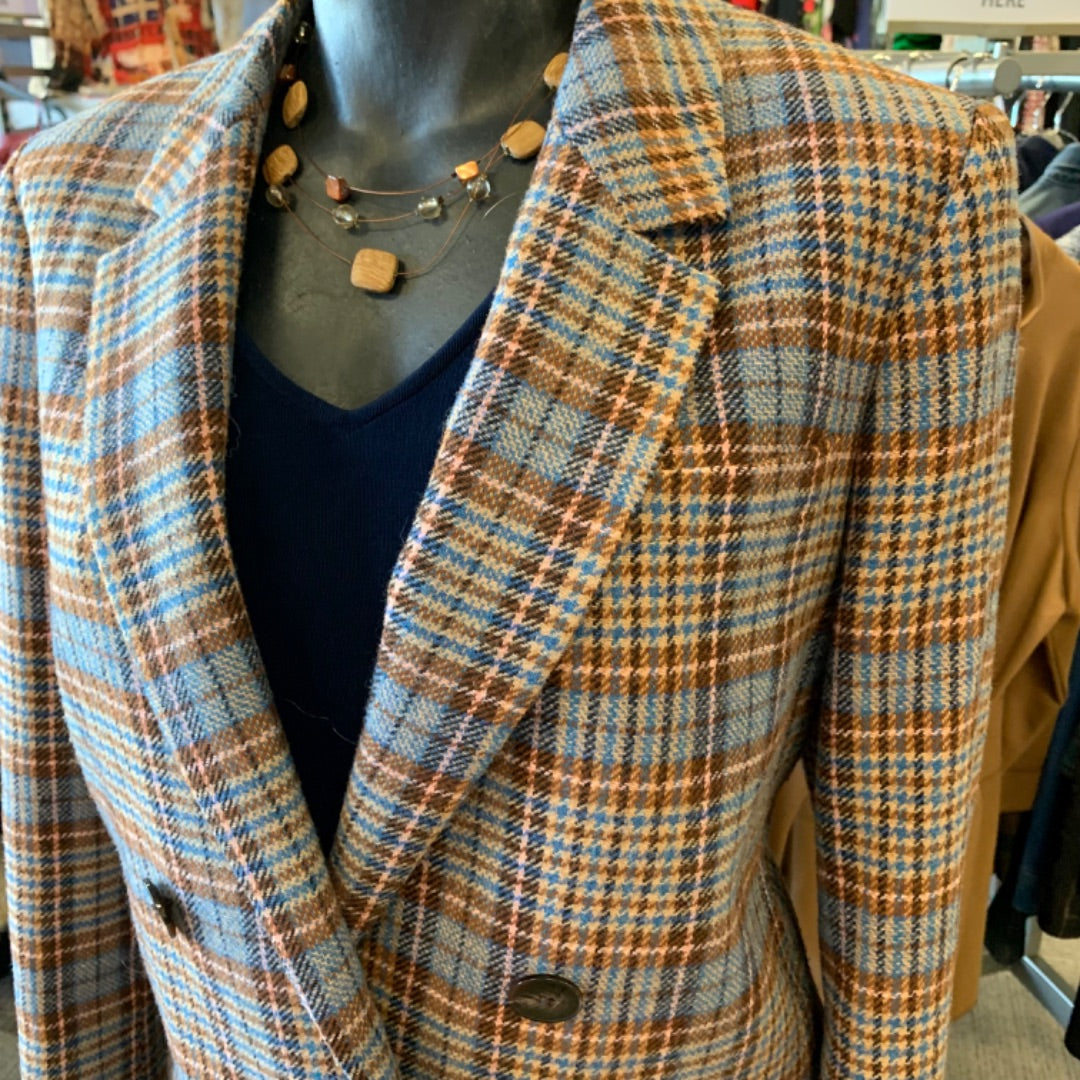 Hatley, Blazers, Medium Blue Brown