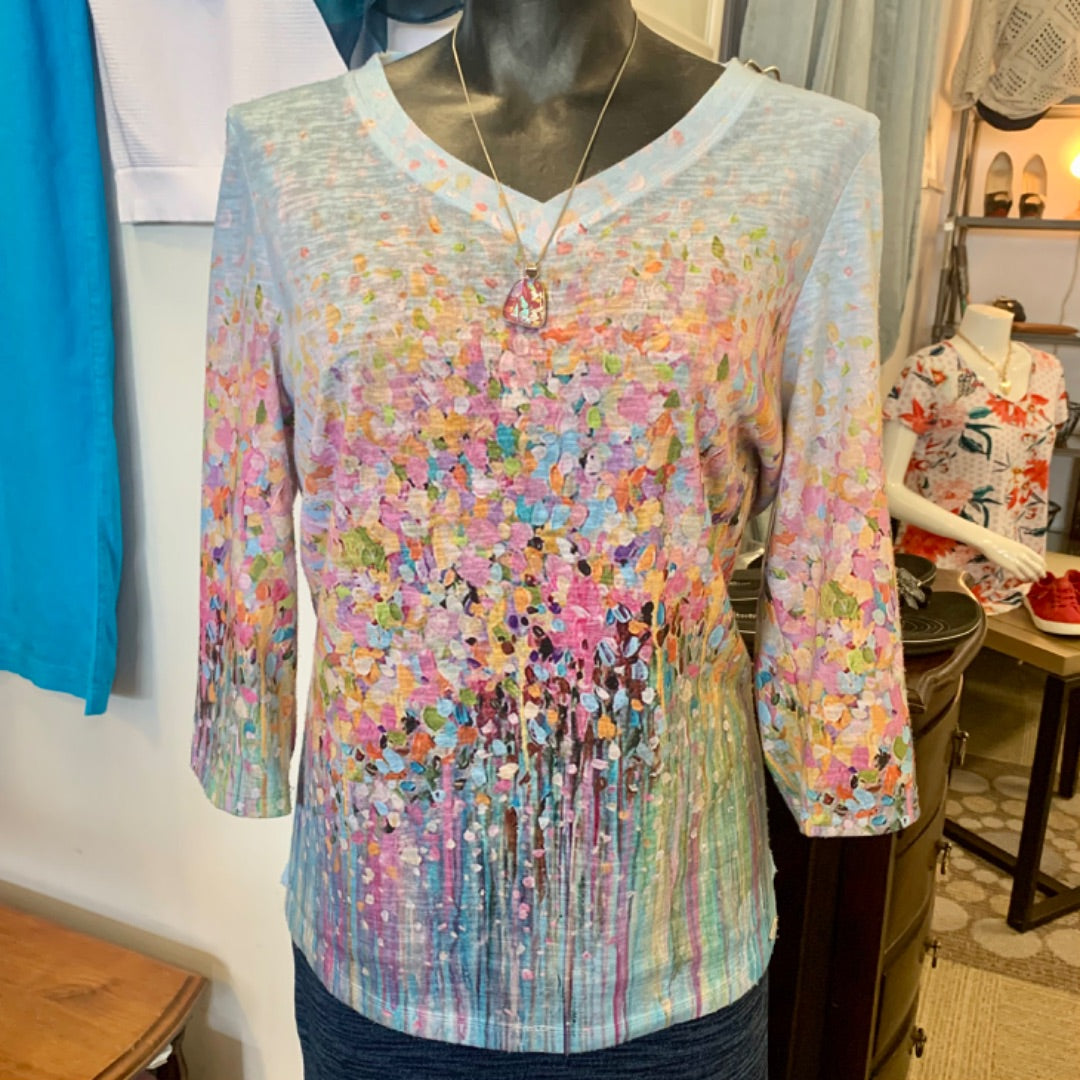 FDJ, Tops, Small / Medium Multi pastel