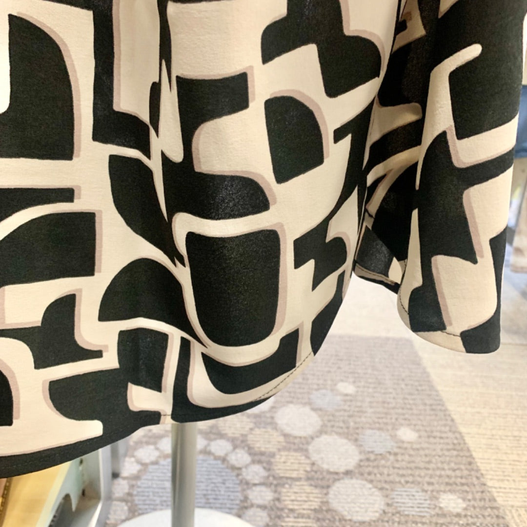 Reitmans, Dresses, Size 2X Black Beige and a little edge of mauve