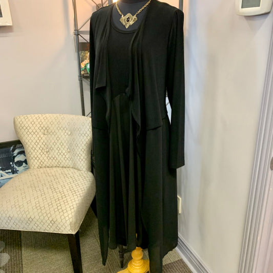 Picadilly, Cardigans, Medium Black