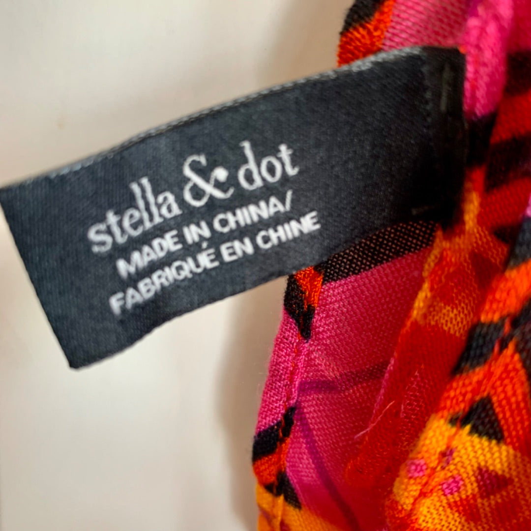 Stella & Dot Scarf Towel, Large Pink Multi