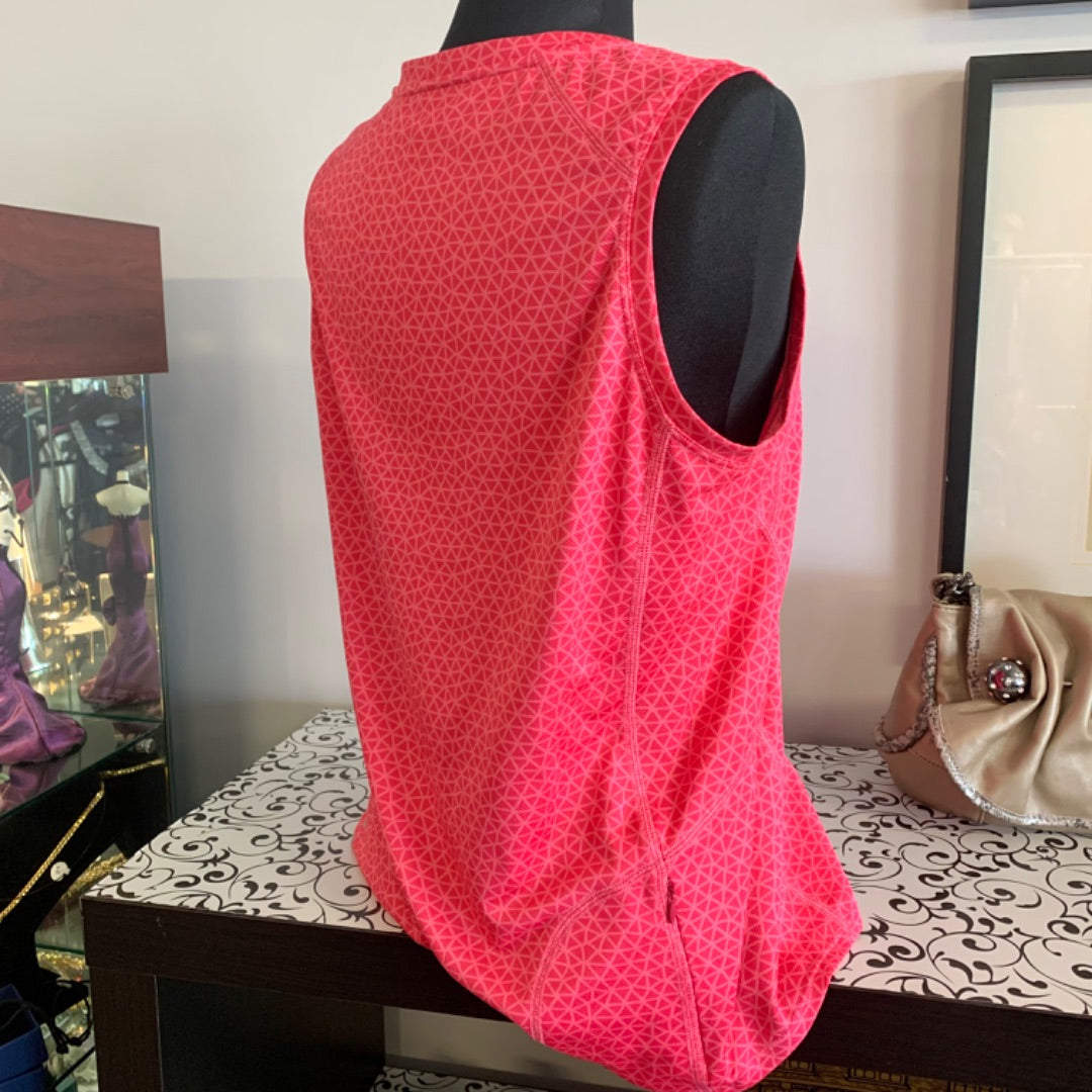 LL Bean, Top Sleeveless, Medium Muted Pink