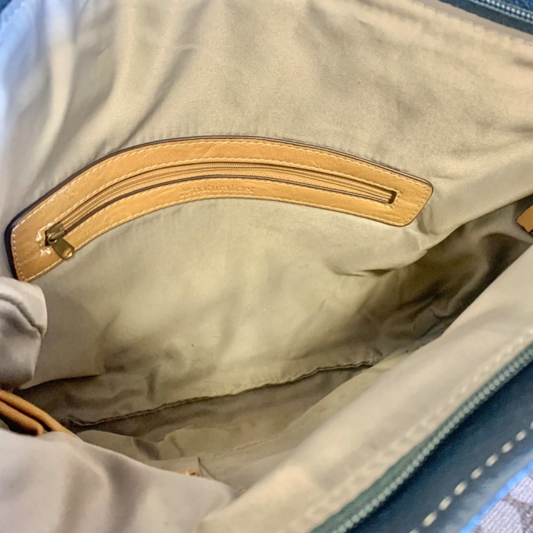 Naturalizer, Purses/handbags, Large Navy Tan