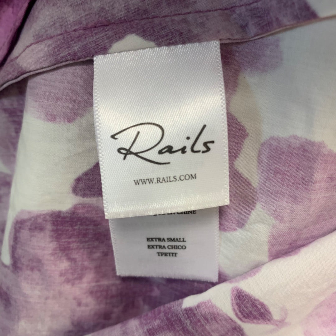 Rails, Dresses, XSmall White Berrypink