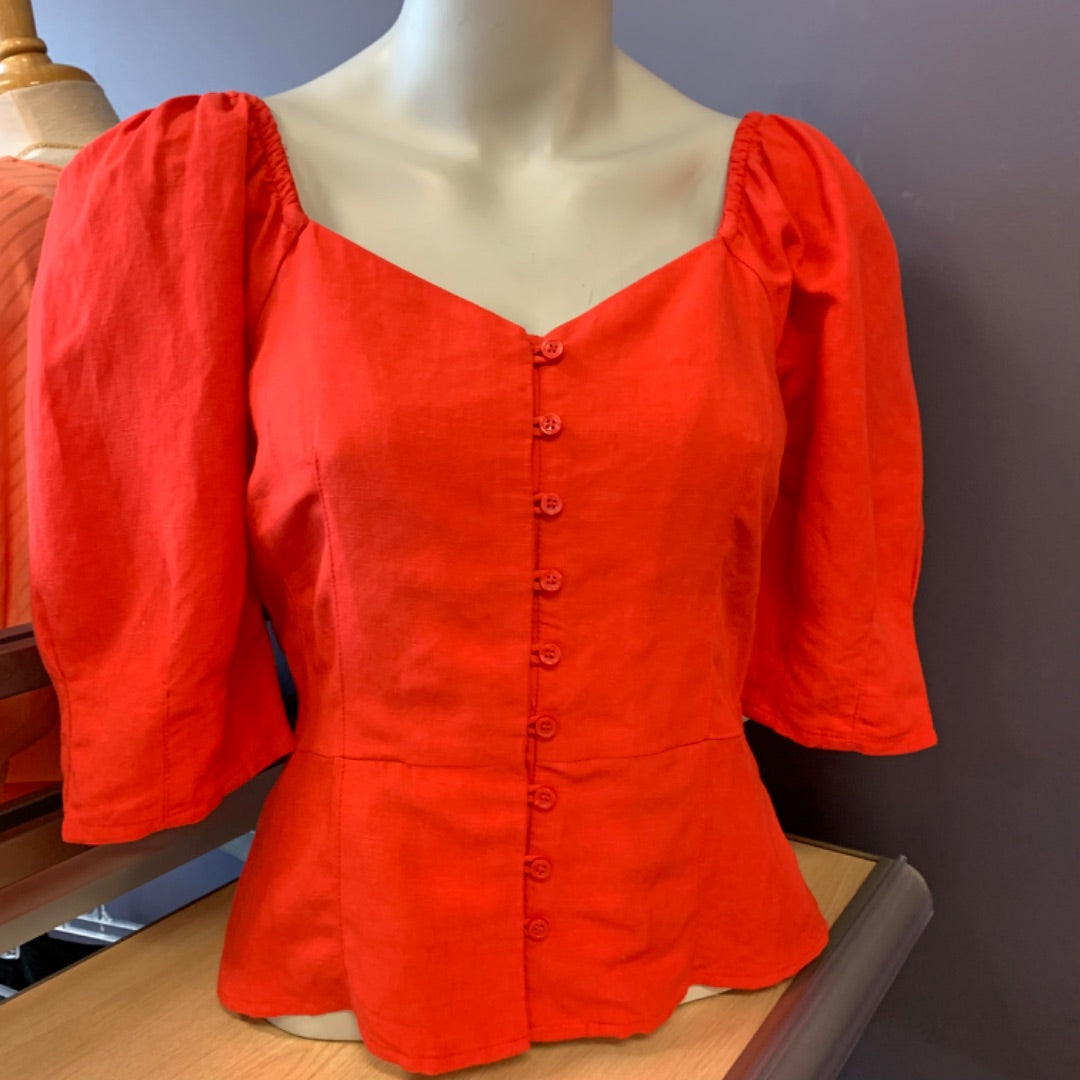 Something Navy, Tops, Small Red