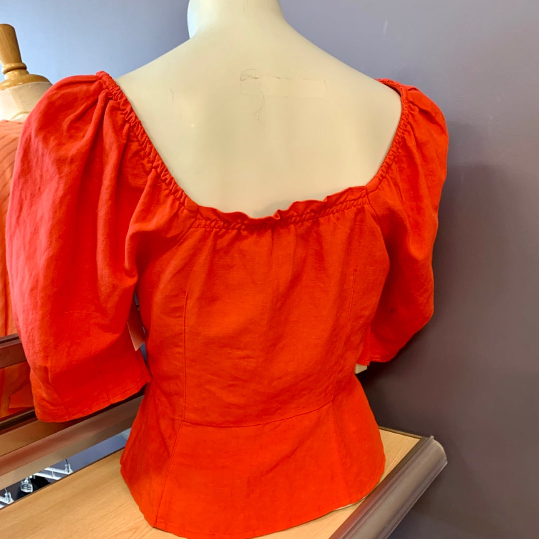 Something Navy, Tops, Small Red