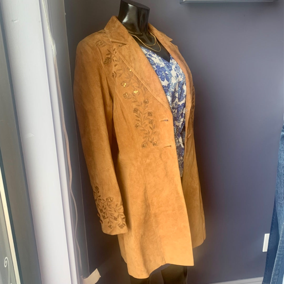 Scully, Coats, Size 8 Tan Brown