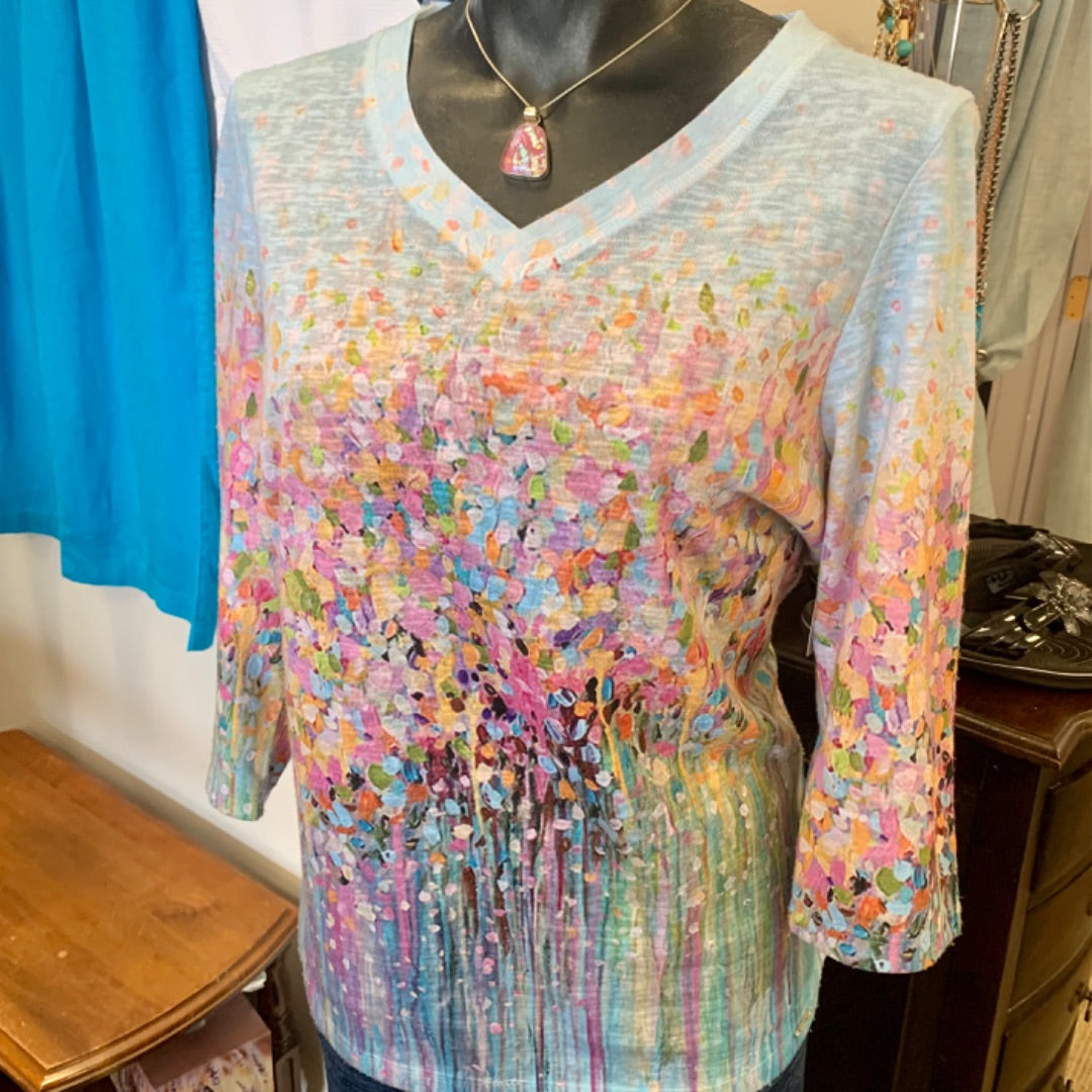 FDJ, Tops, Small / Medium Multi pastel