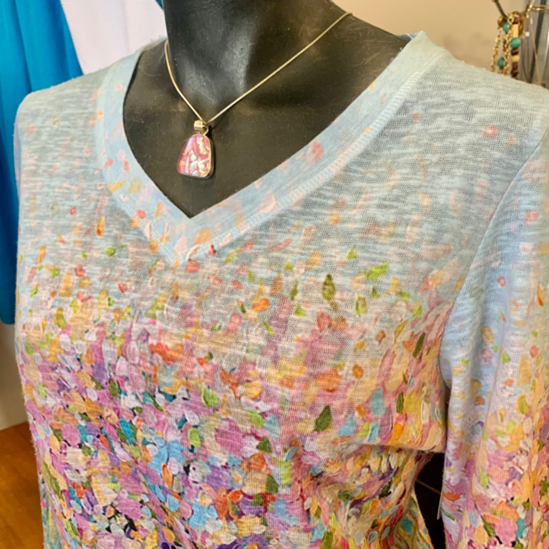 FDJ, Tops, Small / Medium Multi pastel